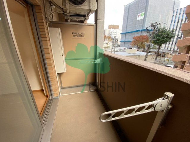エステムコート博多駅前2セグティスのバルコニー|日当たりの良いバルコニーです！
