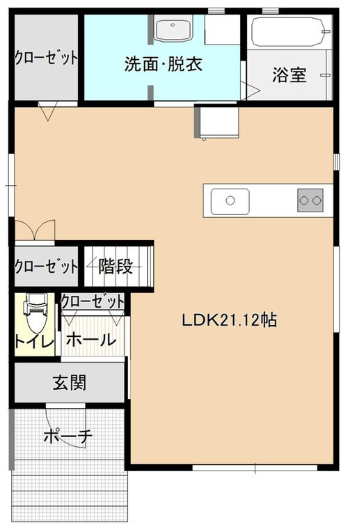 【KEIAI　Grace】小平市小川西町３期の間取り|〇 本物件【８号棟】の間取・平面図です〇　敷地面積:　124.04㎡　建物面積:　107.69㎡　