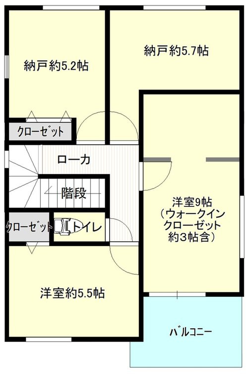 【KEIAI　Grace】小平市小川西町３期の間取り|〇 本物件【８号棟】の間取・平面図です〇　敷地面積:　124.04㎡　建物面積:　107.69㎡　