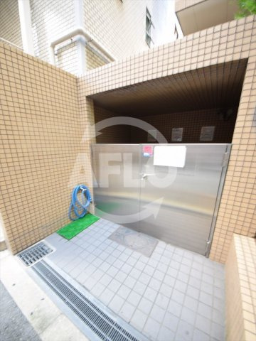 アパルト谷町のその他共用部分|アパルト谷町　24時間ゴミ置き場