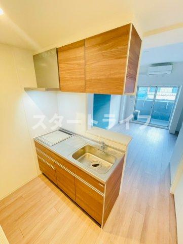 大阪市東淀川区西淡路１丁目の賃貸マンションのキッチン