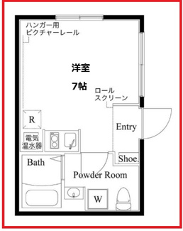 【間取り】 | カーサピアッザ錦糸町