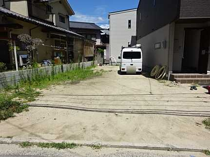 南区向洋大原町の前面道路含む現地写真