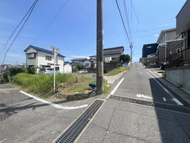 知多市八幡字新道の前面道路含む現地写真|R8.7.17撮影　前道3.6ｍ～3.9ｍ