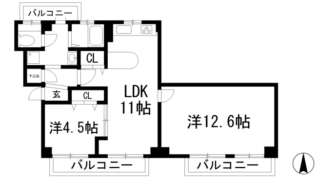 【間取り】 | ViewTerrace売布