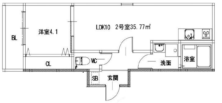 MUGINO BASEの間取り