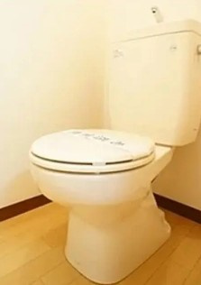習志野市屋敷３丁目のアパートのトイレ