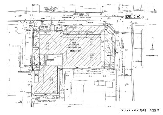 フジパレス八坂町の区画図