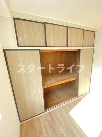 大阪市東淀川区西淡路２丁目の賃貸マンションの収納