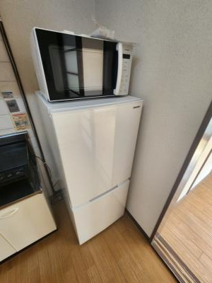 中原マンションの設備|冷蔵庫・電子レンジ付