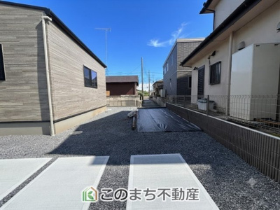 【庭】 | クライン小山市間々田第4期　  | 広々としたお庭でプール遊びやBBQを楽しめます☆