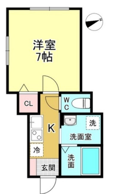 Libra京成大和田の間取り