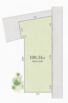 【区画図】 | ◆旭区川島町　売地◆
