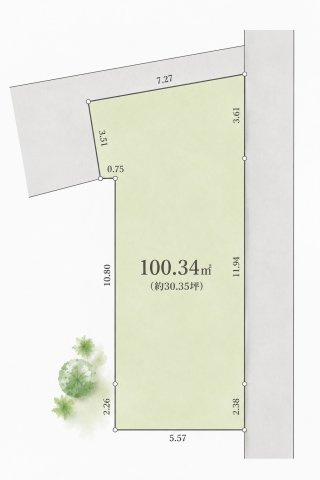 【区画図】 | ◆旭区川島町　売地◆