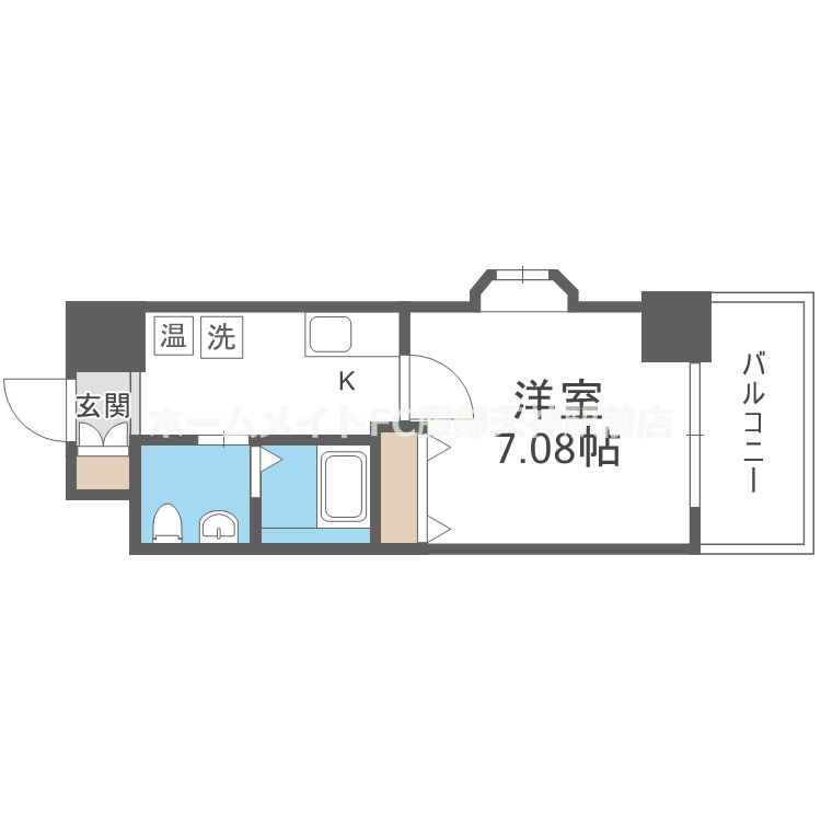 CASSIA豊中三国の間取り