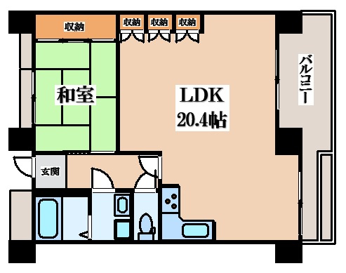 【間取り】 | ふれっくすコート吉田