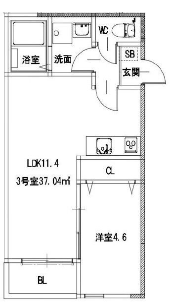MUGINO BASEの間取り