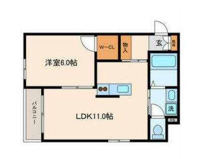 ｅＳｔｉｅｒの間取り|間取りです。