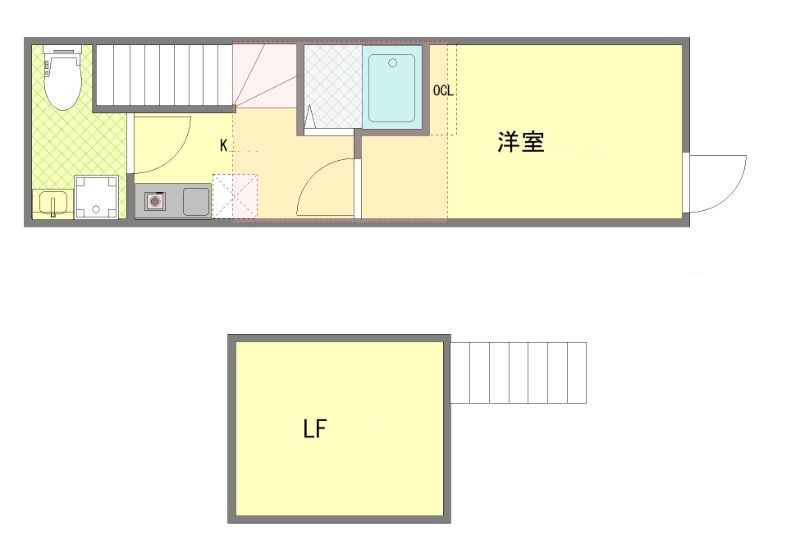 カメリ阿佐ヶ谷の間取り|間取りです。