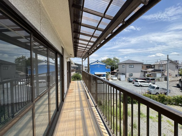 高崎市江木町　中古住宅のバルコニー|高崎市江木町　中古住宅