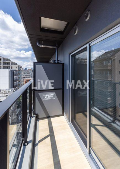 【バルコニー】アジュールテラス住吉