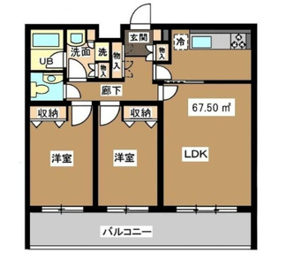 【間取り】 | 瀬田フラット | 間取りです。
