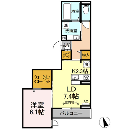 Ｄ－ｒｏｏｍ白萩町
