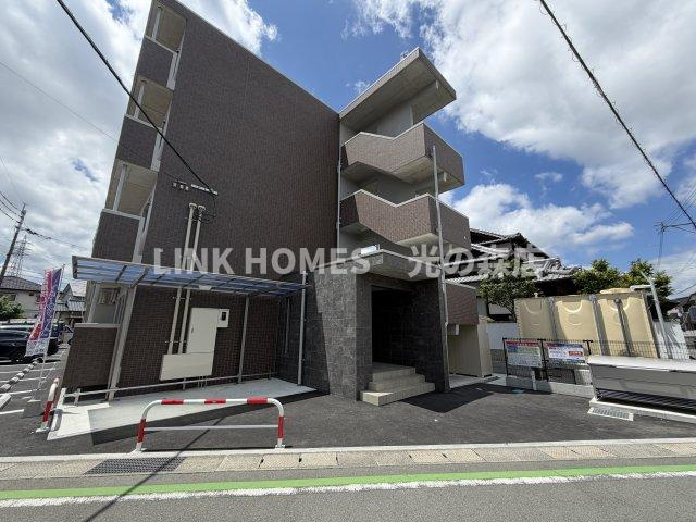 菊池郡菊陽町大字津久礼の賃貸マンションの外観