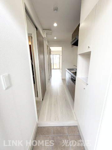 菊池郡菊陽町大字津久礼の賃貸マンションの玄関