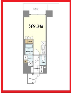 【間取り】 | ライトテラス錦糸町