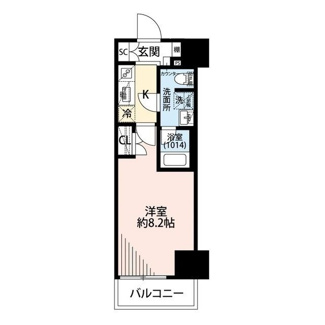 【間取り】 | プレール・ドゥーク両国Ⅳ | 間取りです。