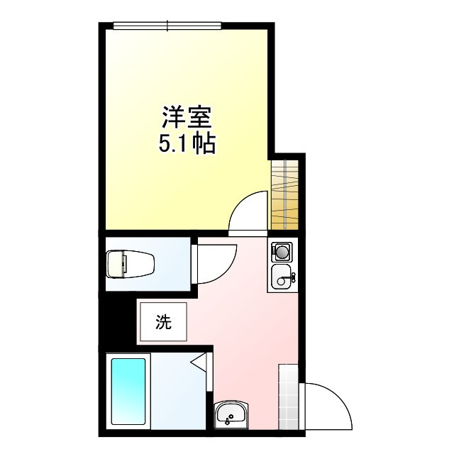 OPEN RISE府中小柳Ⅰの間取り
