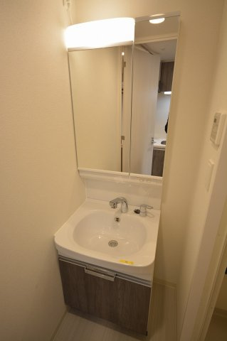 プレサンス南堀江ザセンスの洗面所