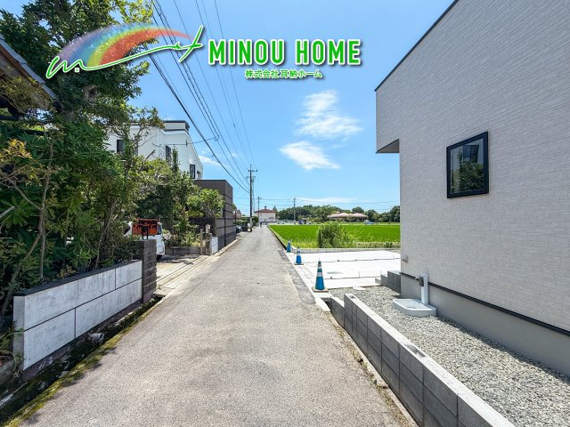 佐賀市高木瀬町大字東高木-1期の前面道路含む現地写真|■■前面道路含む現地写真■■