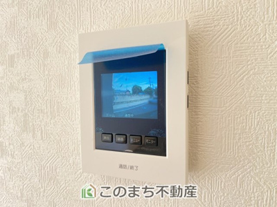 【セキュリティ】 | CRADLEGARDEN古河市中田第7　 | モニタ付きインターホンで防犯面もしっかり安心♪
