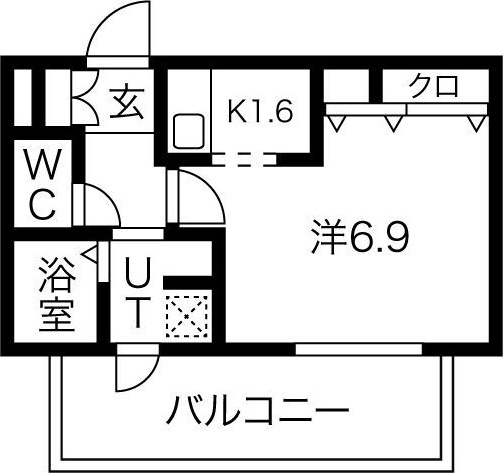 プレサンス金山グリーンパークスの間取り