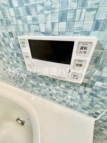 Reメゾン桃谷の浴室|追炊き機能付き
