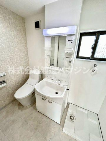 Reメゾン桃谷の洗面所