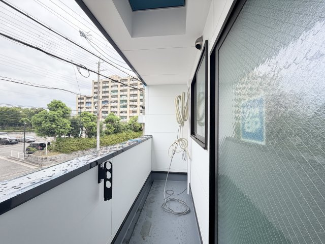 CASA立花のバルコニー