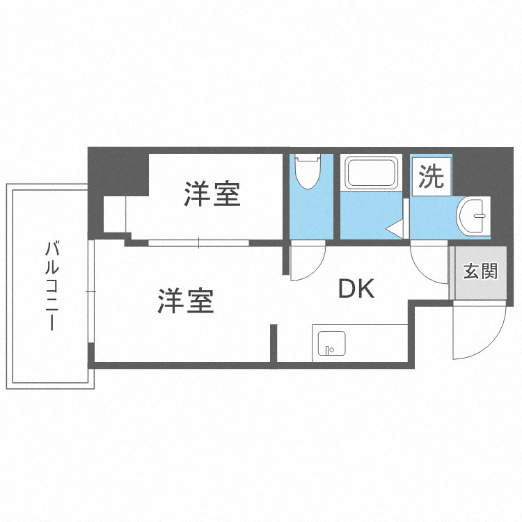 SOAR　SHINIMAMIYAの間取り