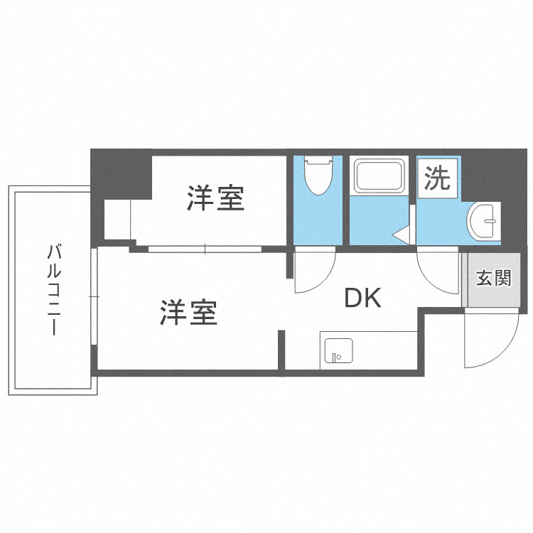 SOAR　SHINIMAMIYAの間取り