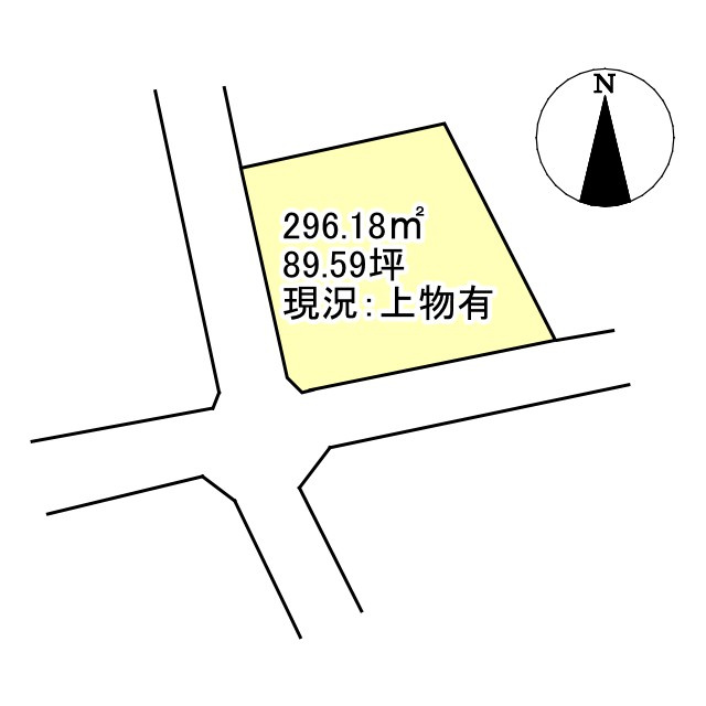 西条市大町1539-1　1539-5　売土地の土地図