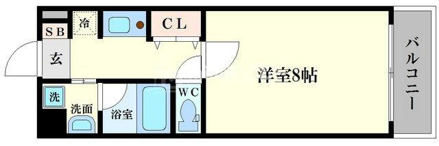 CITYSPIRE幸町の間取り