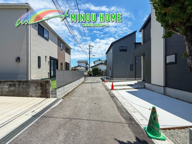 佐賀市高木瀬町大字東高木-1期の前面道路含む現地写真