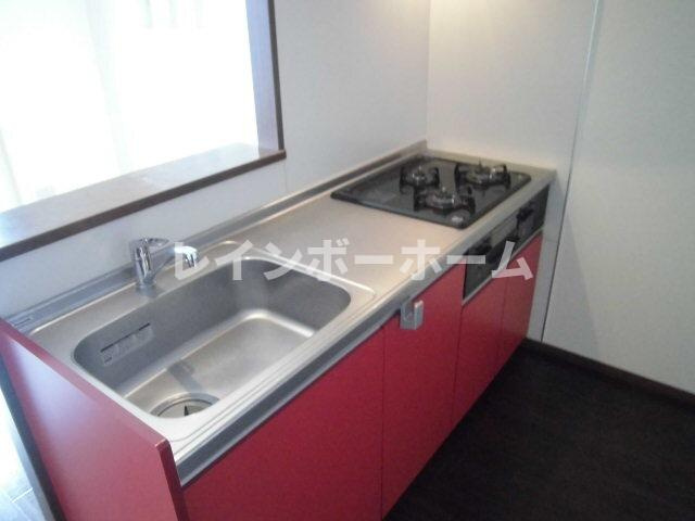 ふじみ野市うれし野２丁目の賃貸マンションのキッチン