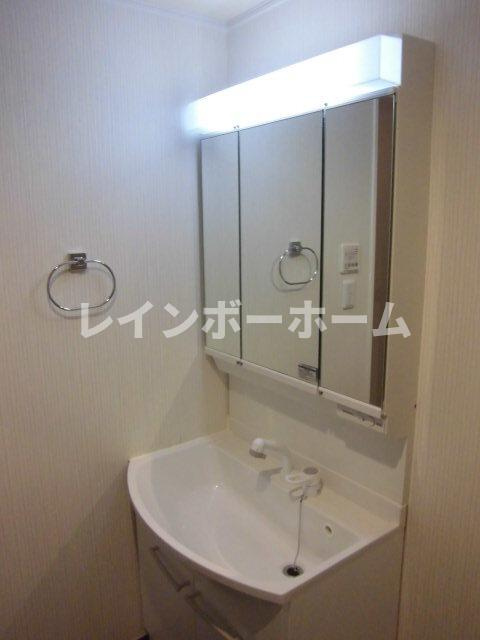 ふじみ野市うれし野２丁目の賃貸マンションの洗面所