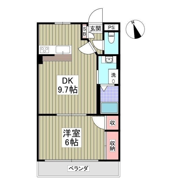 ランドール坂戸の間取り