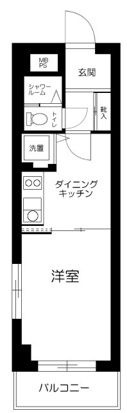 センチュリー学芸大の間取り|間取りです。
