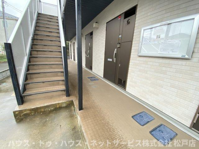 リブリ・ゆうやⅢのエントランス