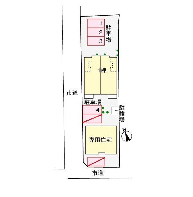 プリムローズ・Ｕの駐車場